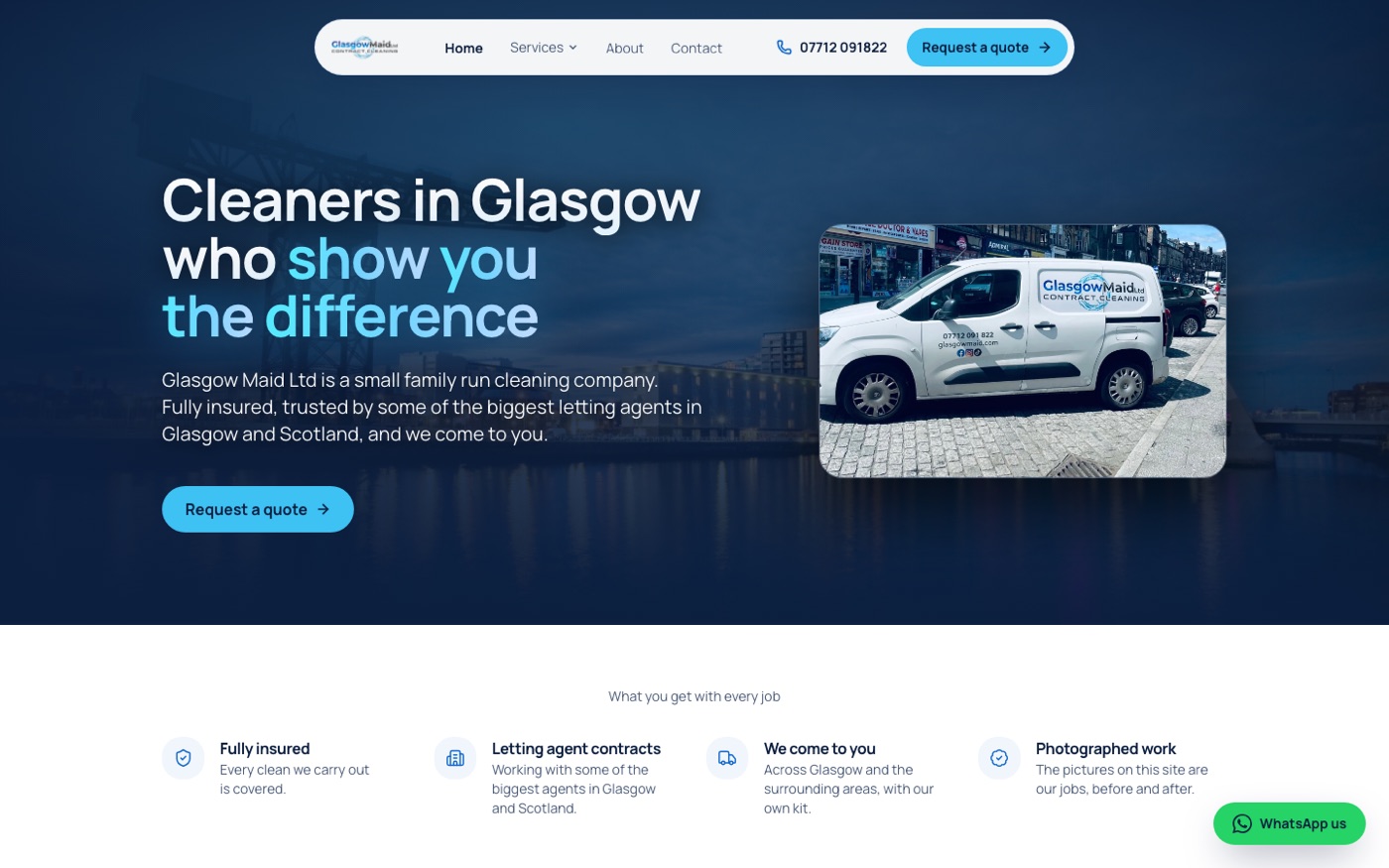 Glasgow Maid new website