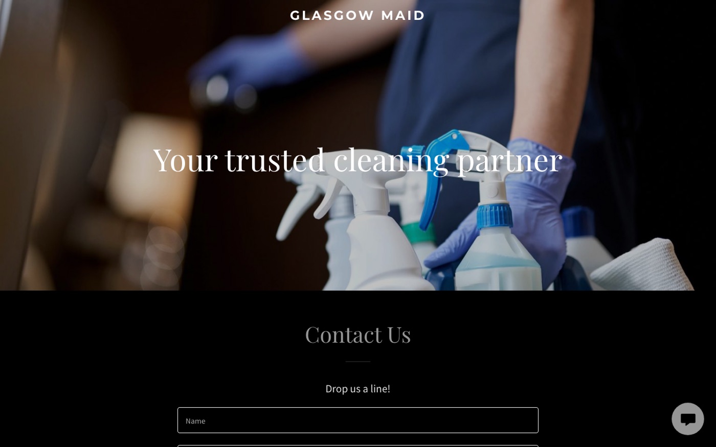 Glasgow Maid old website