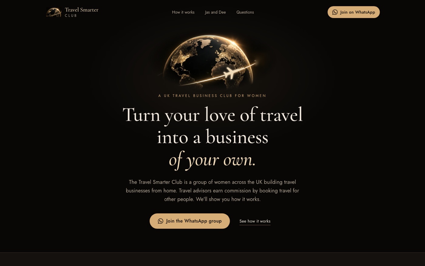 Travel Smarter Club new website